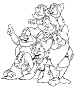 Snow White and the Seven Dwarfs Online Nga Kolor